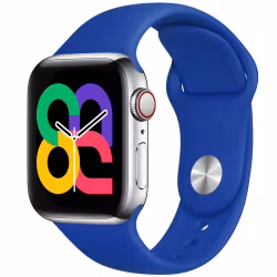Sapphire Blue - Silicone Band • Apple Watch Armband