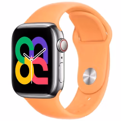 Cantaloupe - Silicone Band • Apple Watch Armband