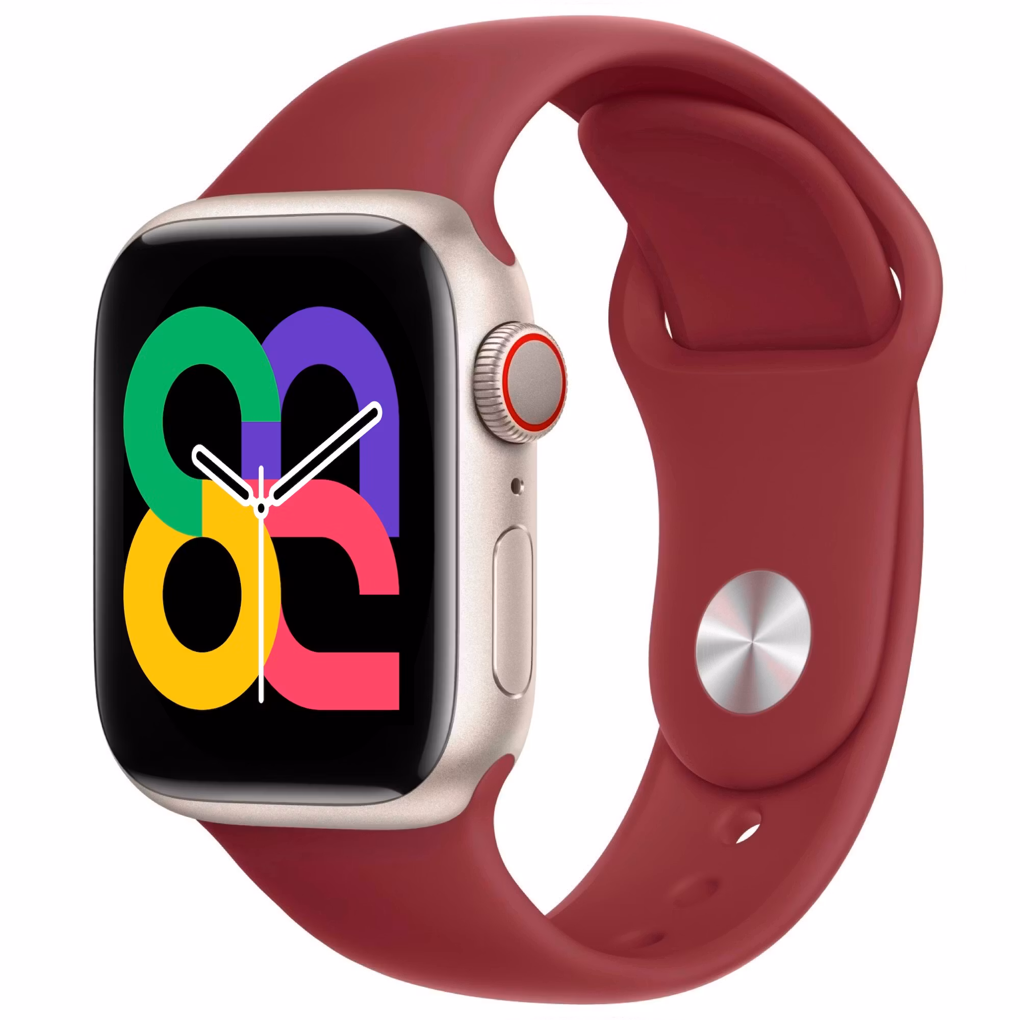 Plum - Silicone Band • Apple Watch Armband