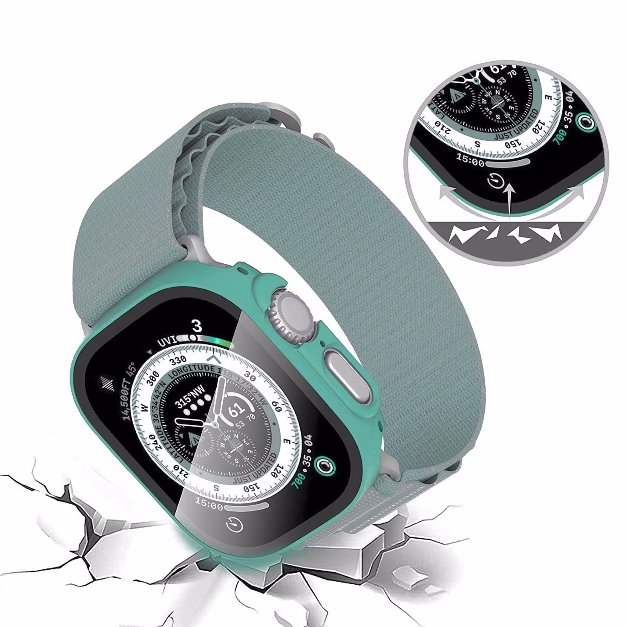 Turquoise • Apple Watch Ultra Skal