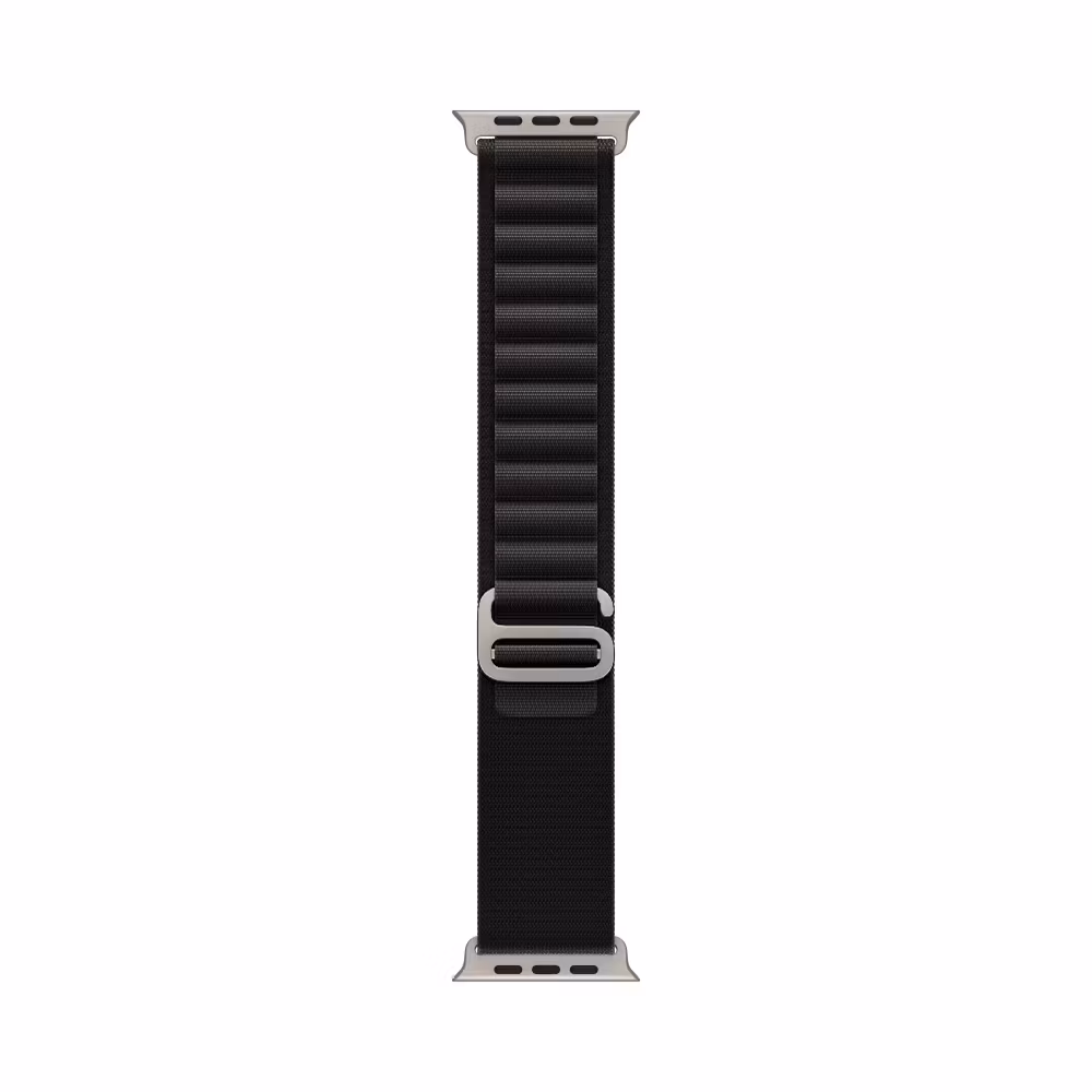 Black - Alpine Loop • Apple Watch Armband