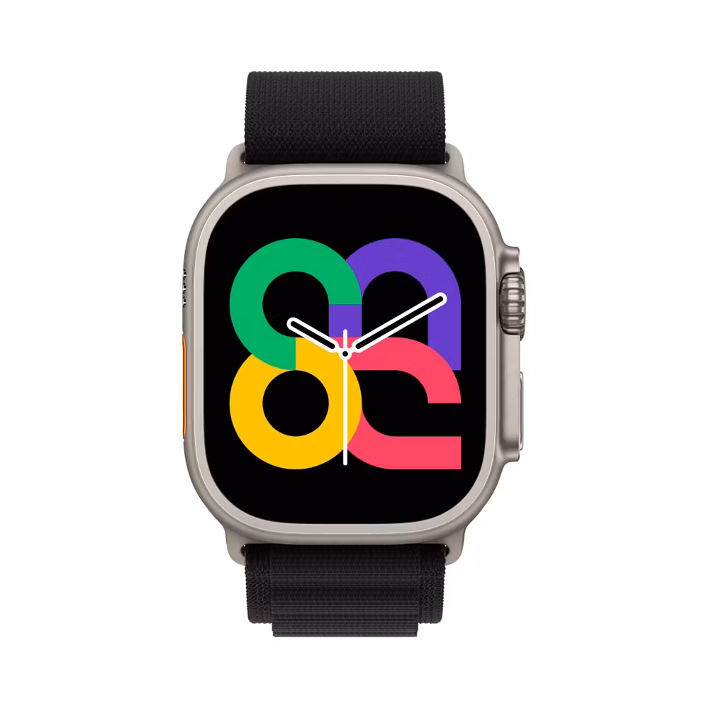 Black - Alpine Loop • Apple Watch Armband