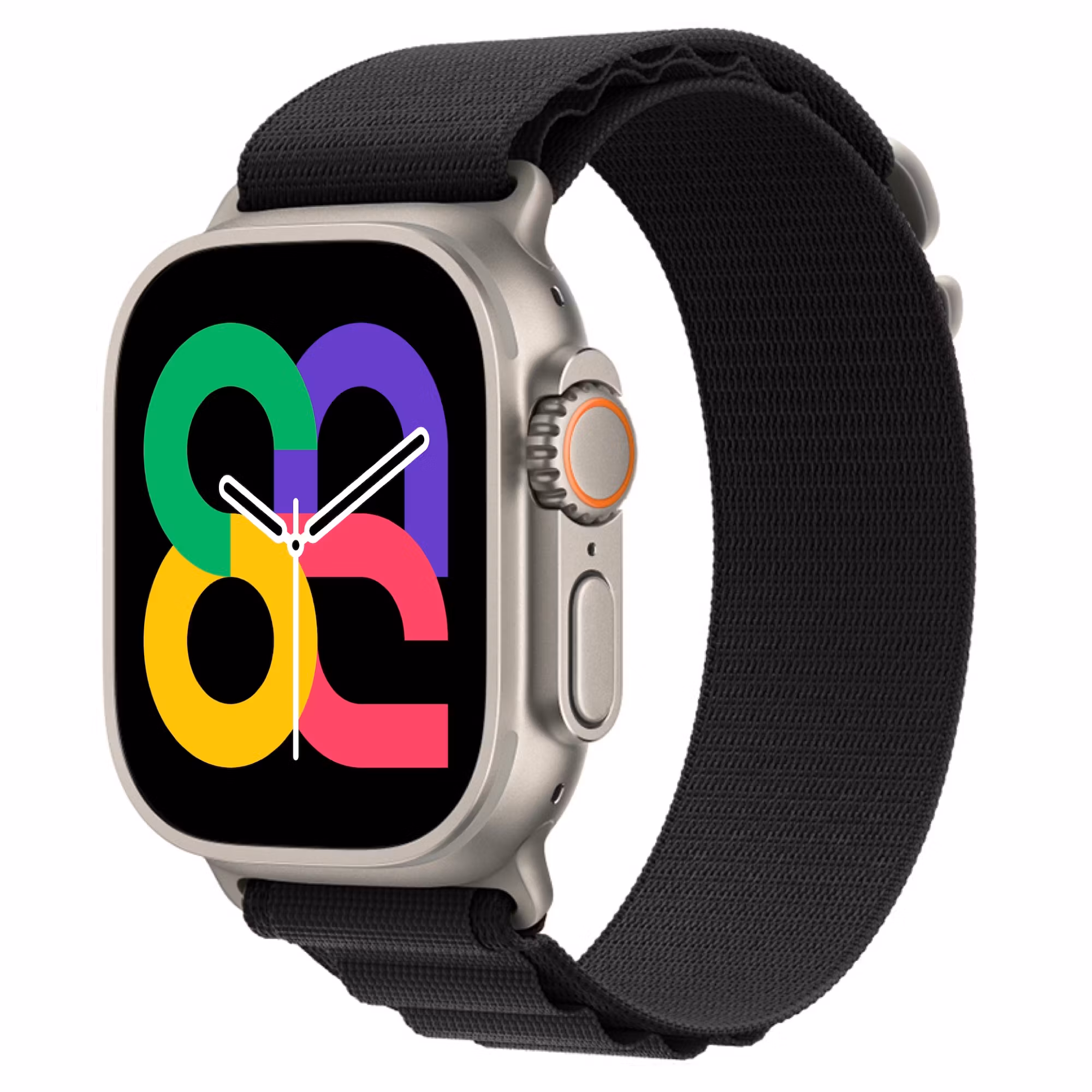 Black - Alpine Loop • Apple Watch Armband