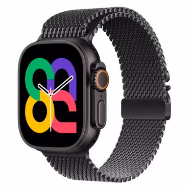 Black - Milanese Band • Apple Watch Armband