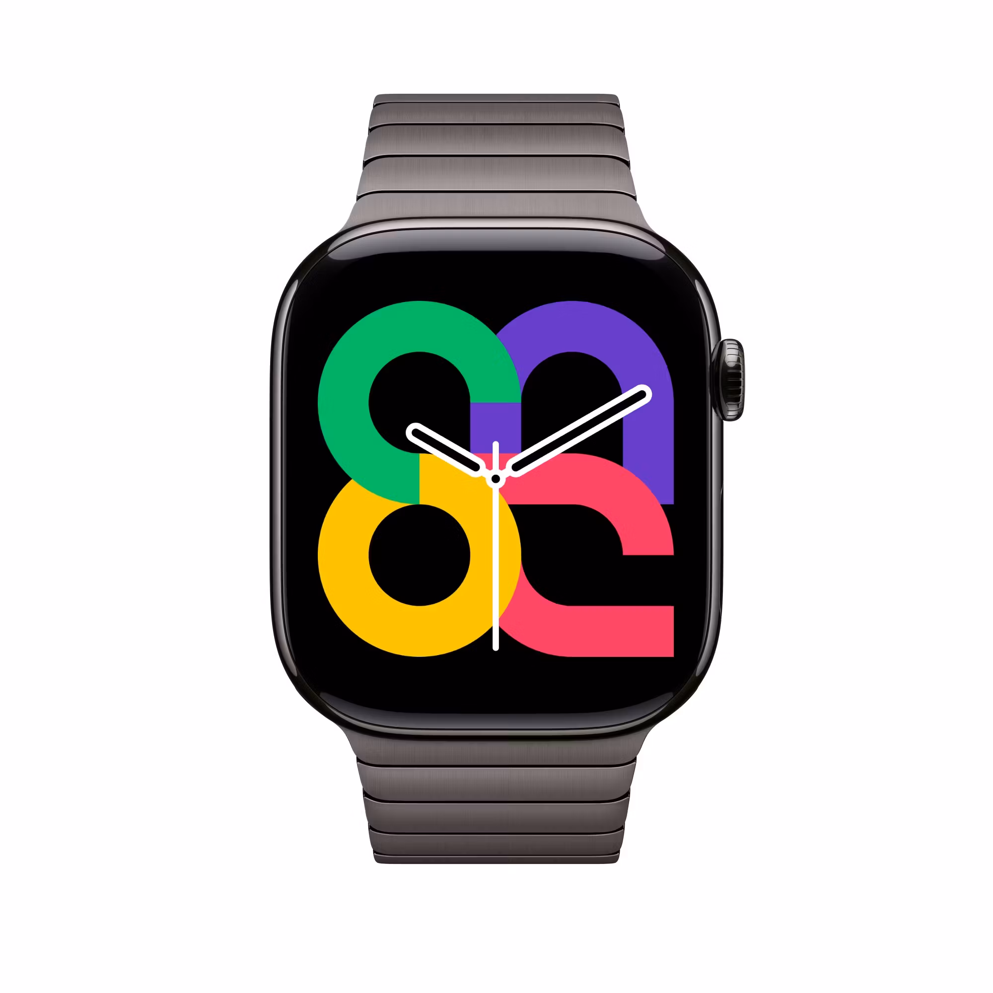 Graphite - Link Bracelet • Apple Watch Armband