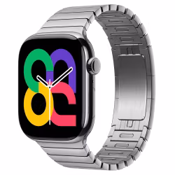 Silver - Link Bracelet • Apple Watch Armband