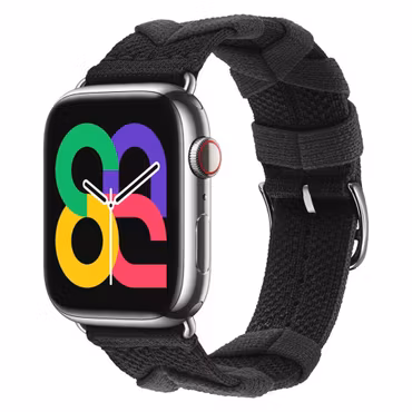 Black / Anthracite - Bridon Single Tour • Apple Watch Armband
