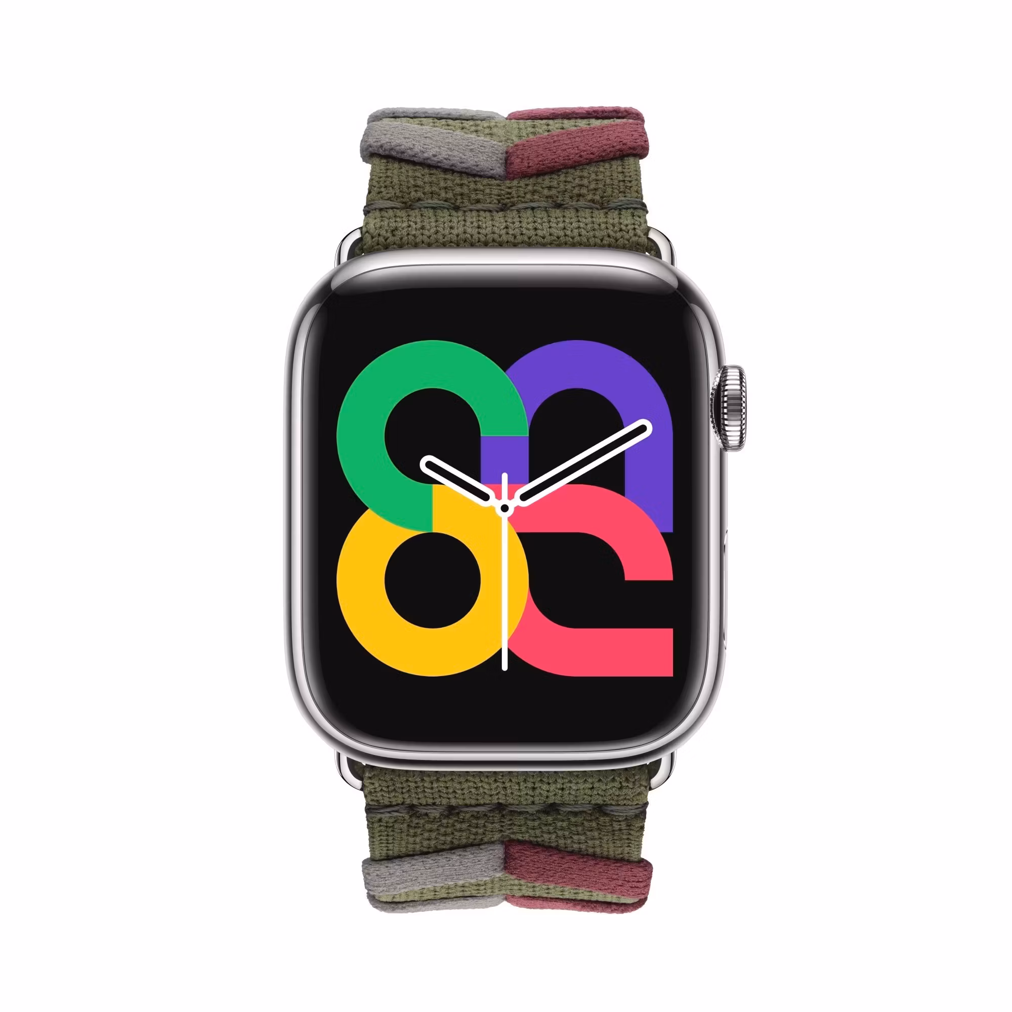 Green / Red - Bridon Single Tour • Apple Watch Armband
