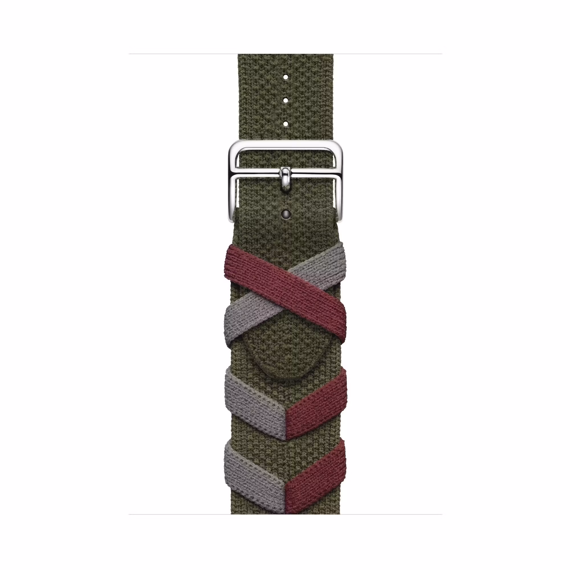 Green / Red - Bridon Single Tour • Apple Watch Armband