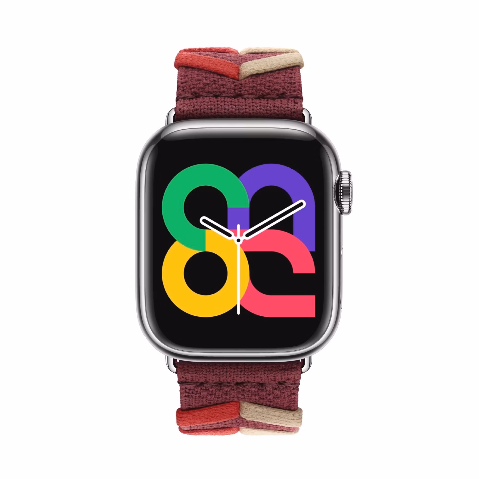 Red / Beige - Bridon Single Tour • Apple Watch Armband