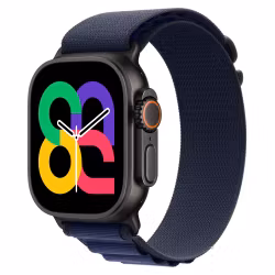 Navy - Alpine Loop • Apple Watch Armband
