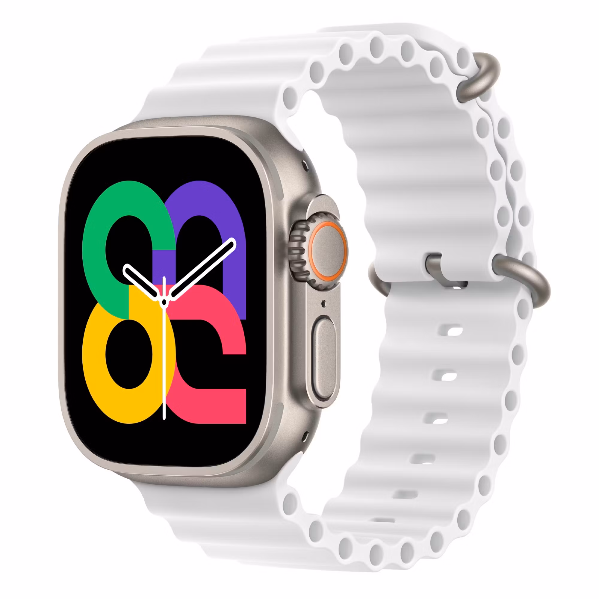 White - Ocean Band • Apple Watch Armband