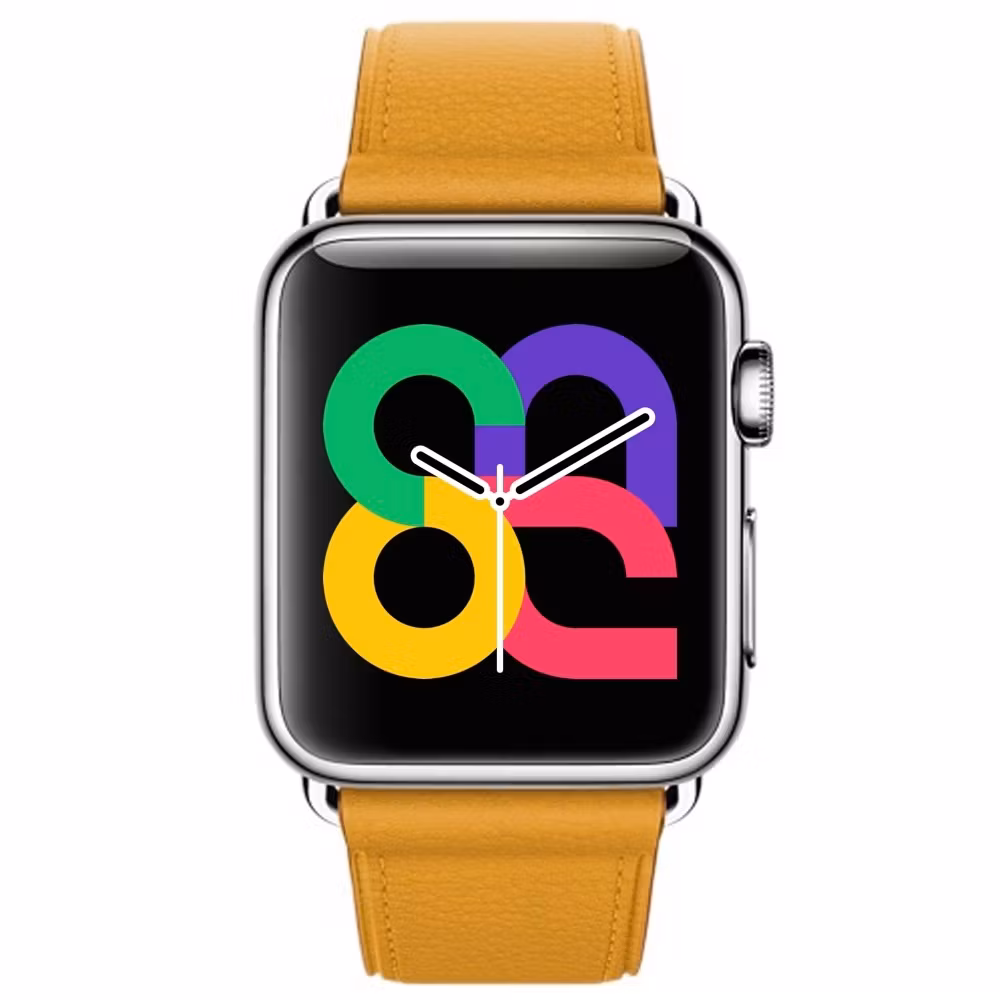 Yellow - Classic Buckle • Apple Watch Armband