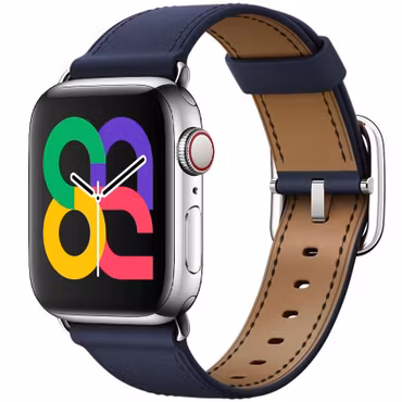 Navy - Square Buckle • Apple Watch Armband