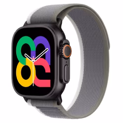 Green / Grey - Trail Loop • Apple Watch Armband