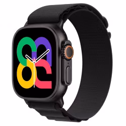 Black - Alpine Loop • Apple Watch Armband