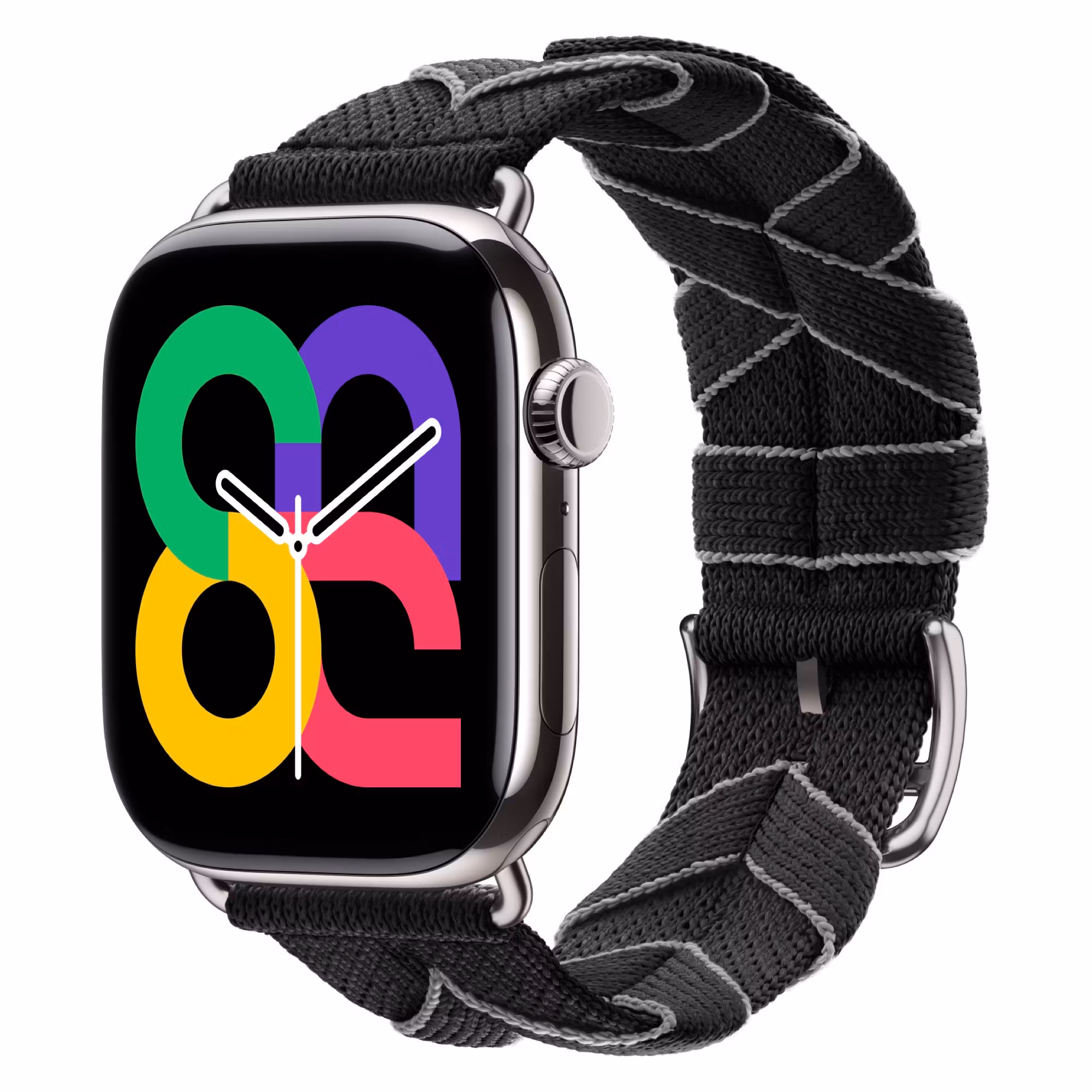 Black / Grey - Bridon Single Tour • Apple Watch Armband