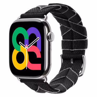 Black / Grey - Bridon Single Tour • Apple Watch Armband