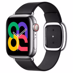 Black - Modern Buckle • Apple Watch Armband
