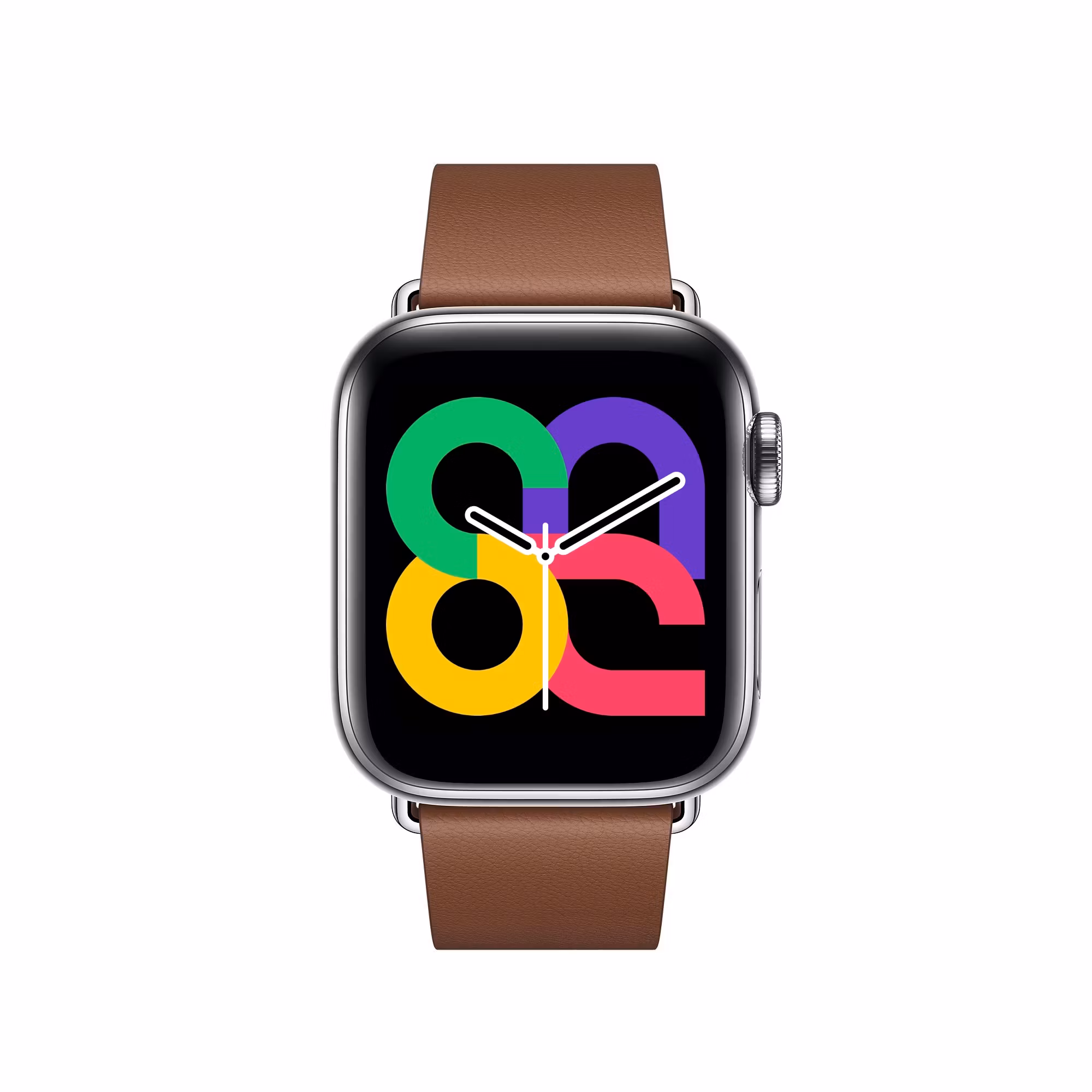 Brown - Modern Buckle • Apple Watch Armband