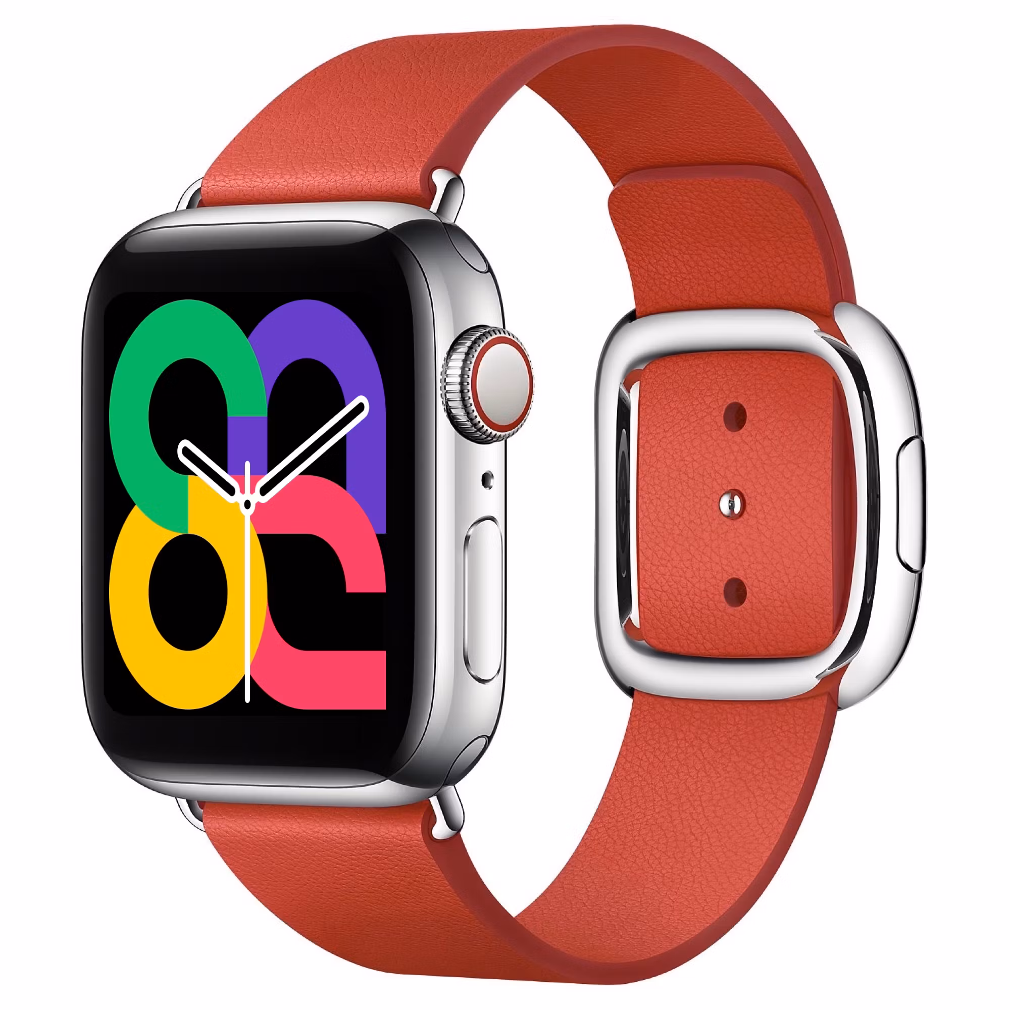Crimson - Modern Buckle • Apple Watch Armband