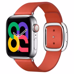 Crimson - Modern Buckle • Apple Watch Armband