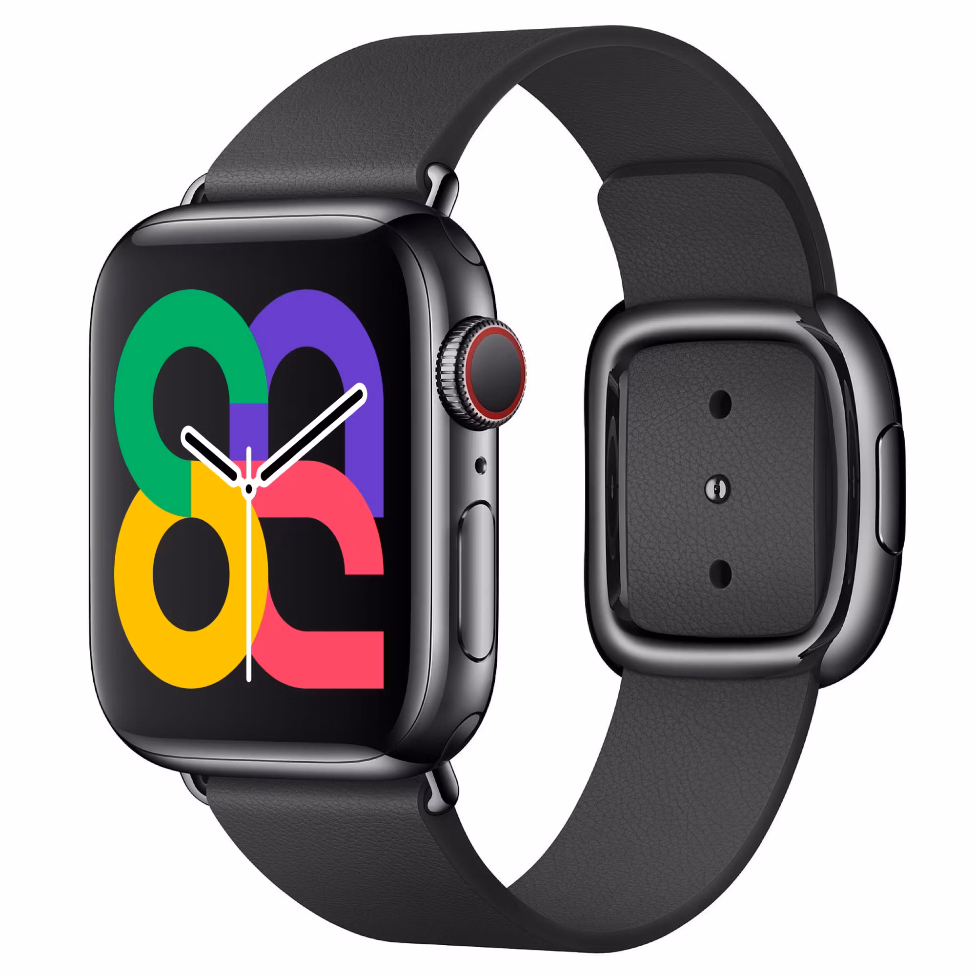 Noir - Modern Buckle • Apple Watch Armband