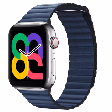 Navy - Leather Loop • Apple Watch Armband