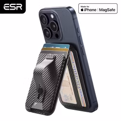 Carbon - ESR Grip Wallet Stand • MagSafe Plånbok