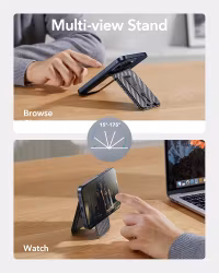 Carbon - ESR Grip Wallet Stand • MagSafe Plånbok