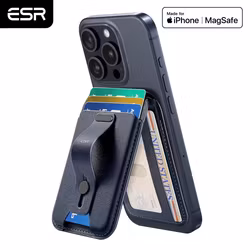 Navy - ESR Grip Wallet Stand • MagSafe Plånbok