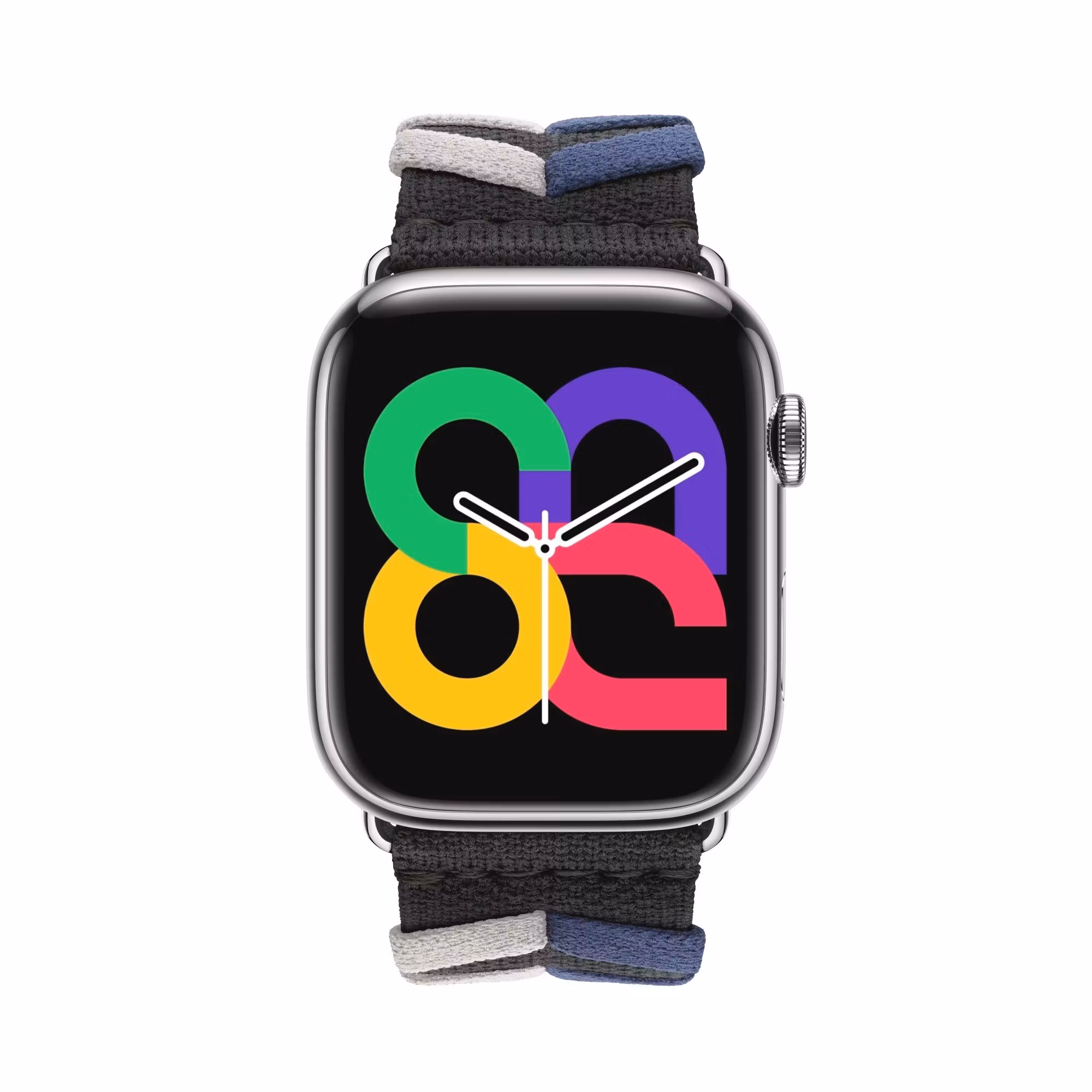 Anthracite / Blue - Bridon Single Tour • Apple Watch Armband