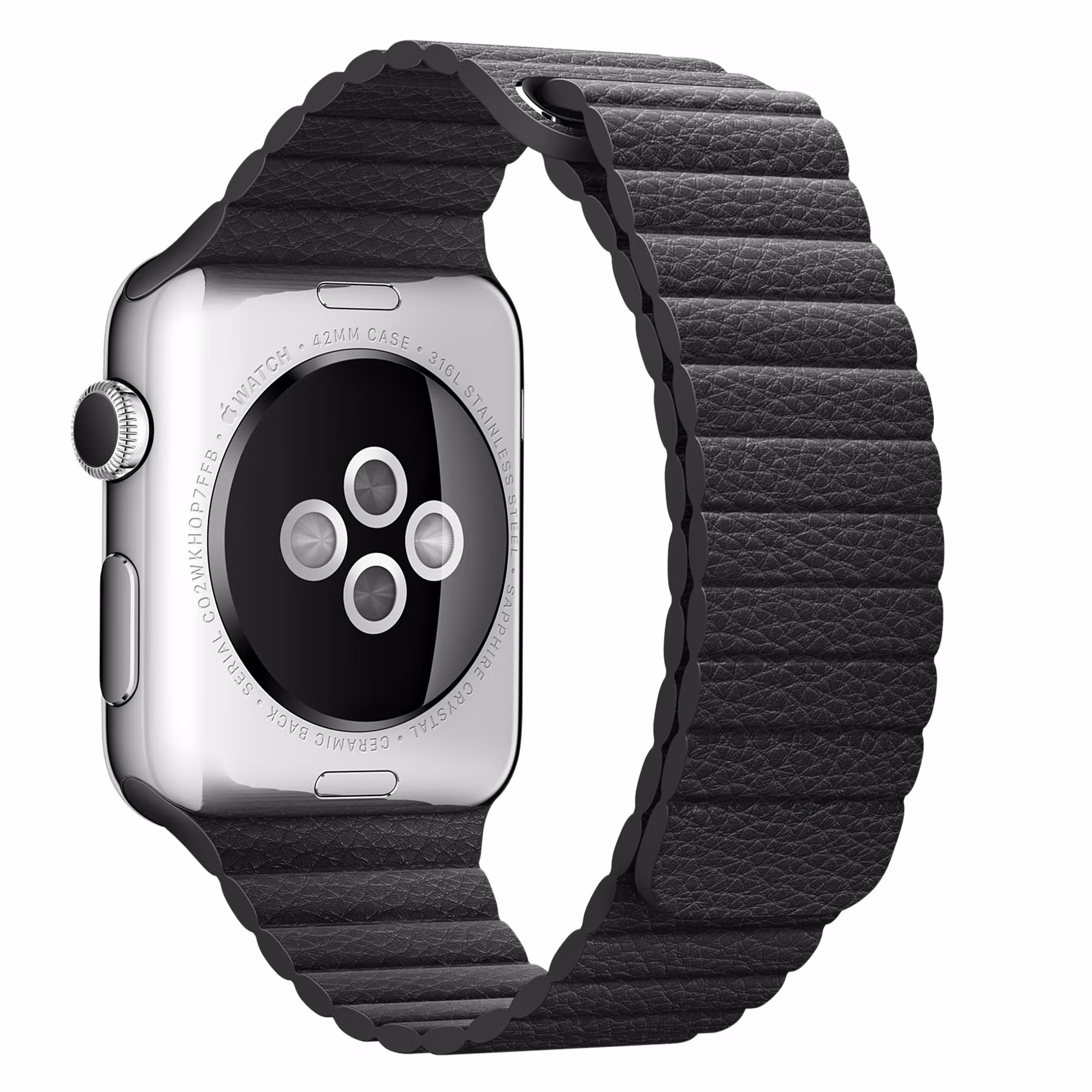 Black - Leather Loop • Apple Watch Armband