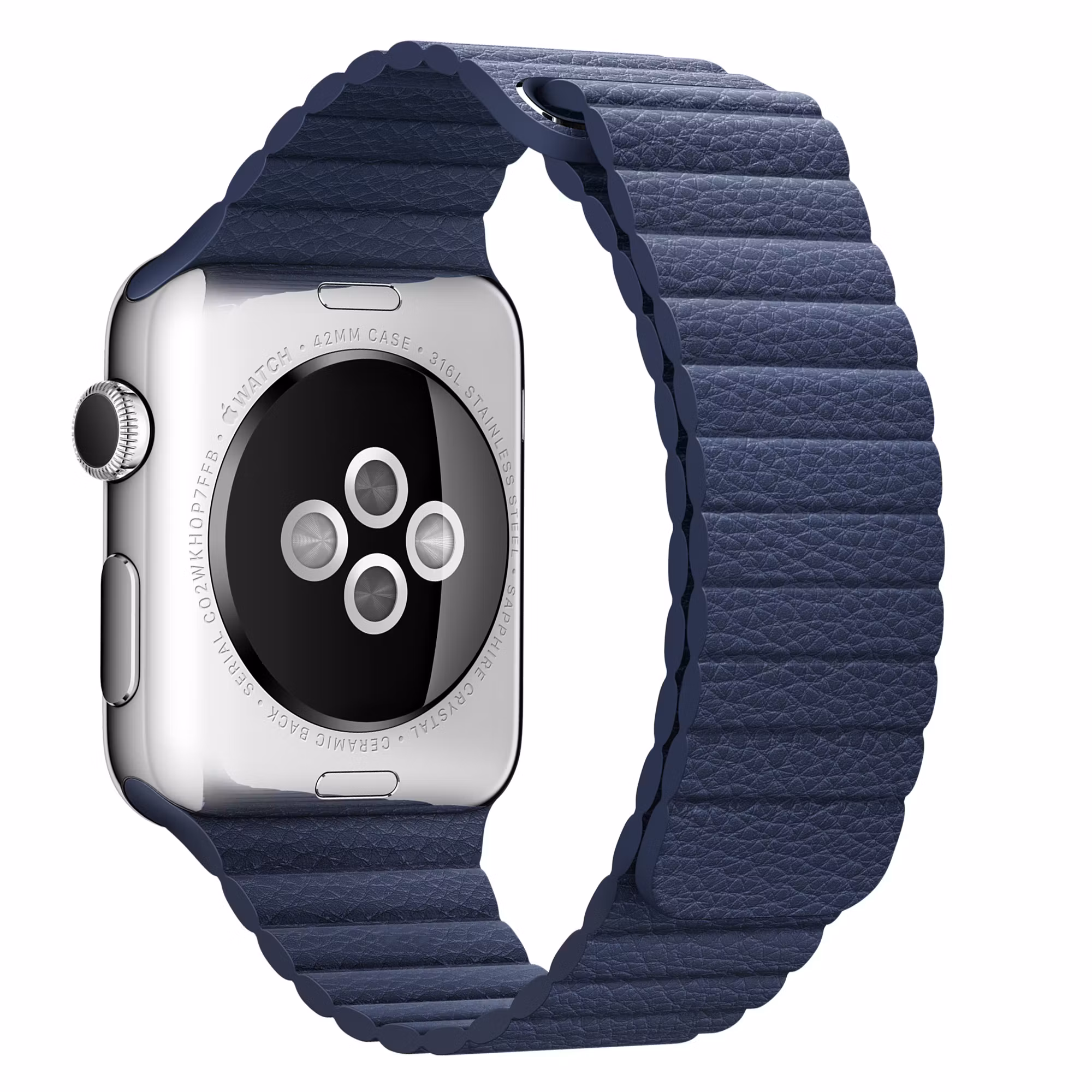 Navy - Leather Loop • Apple Watch Armband