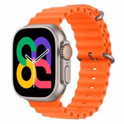 Orange - Ocean Band • Apple Watch Armband