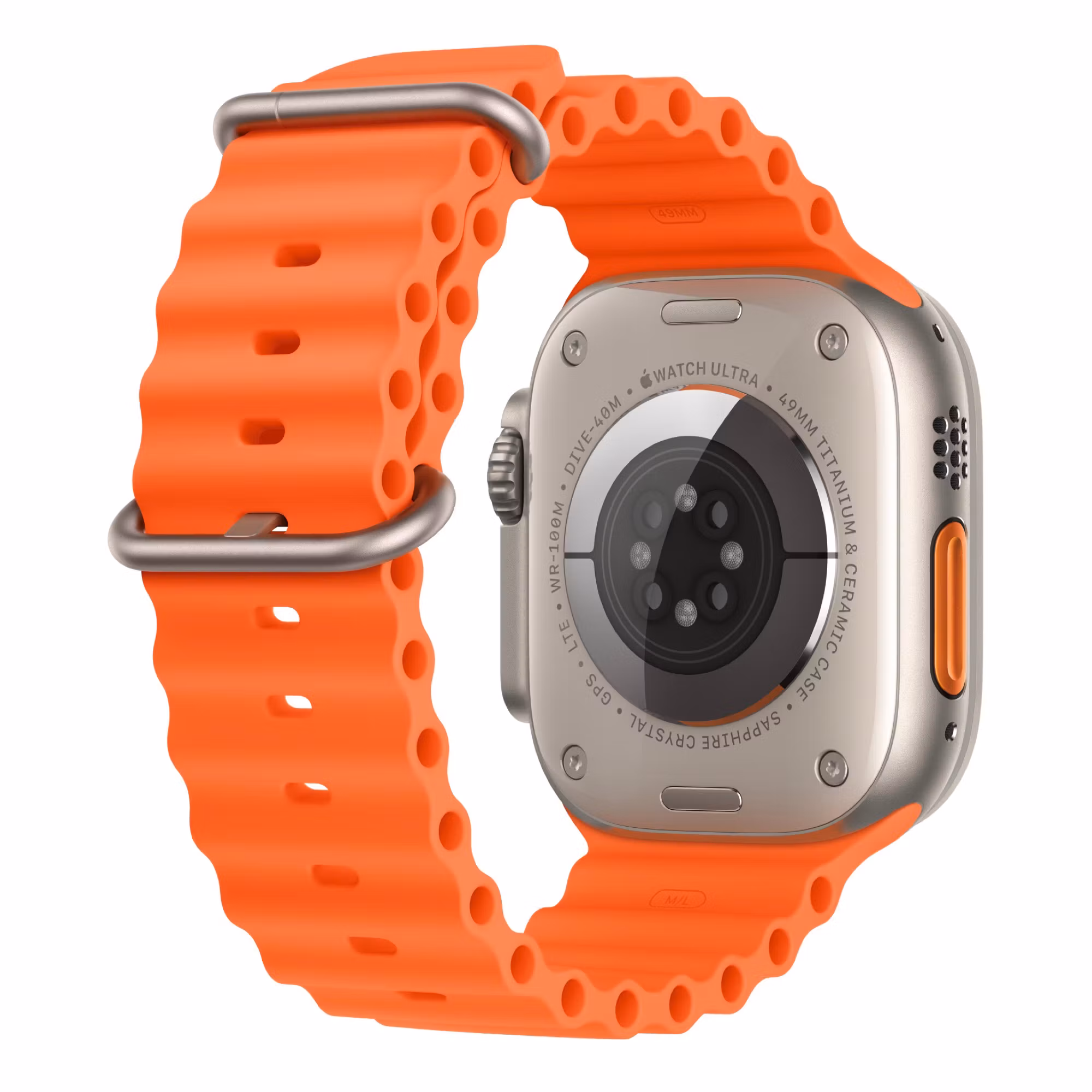 Orange - Ocean Band • Apple Watch Armband