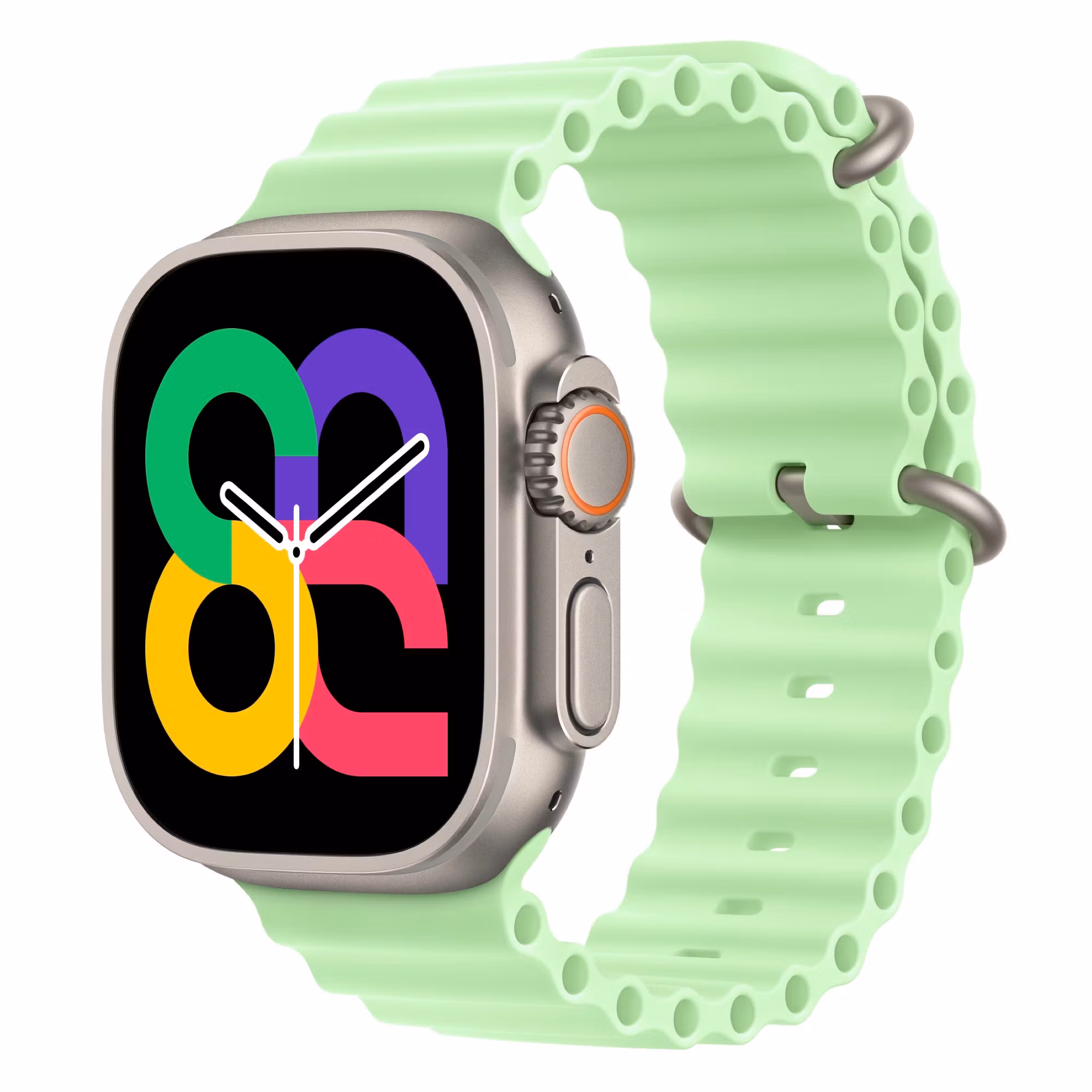 Neon Green - Ocean Band • Apple Watch Armband