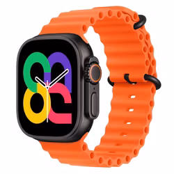 Orange - Ocean Band • Apple Watch Armband