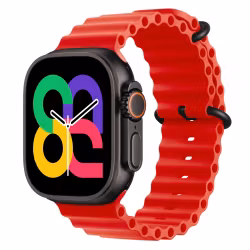 Red - Ocean Band • Apple Watch Armband