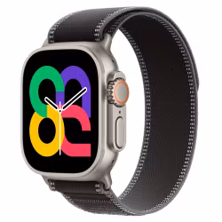 Black / Charcoal - Trail Loop • Apple Watch Armband