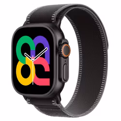 Black / Charcoal - Trail Loop • Apple Watch Armband