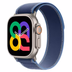 Blue / Bright Blue - Trail Loop • Apple Watch Armband