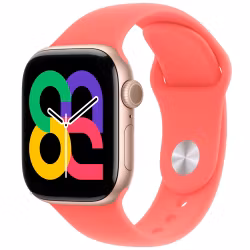 Bright Guava - Silicone Band • Apple Watch Armband