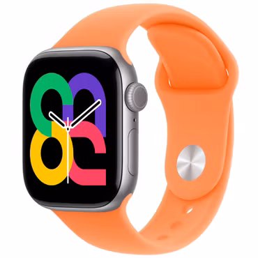 Clementine - Silicone Band • Apple Watch Armband