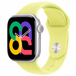Neon Yellow - Silicone Band • Apple Watch Armband