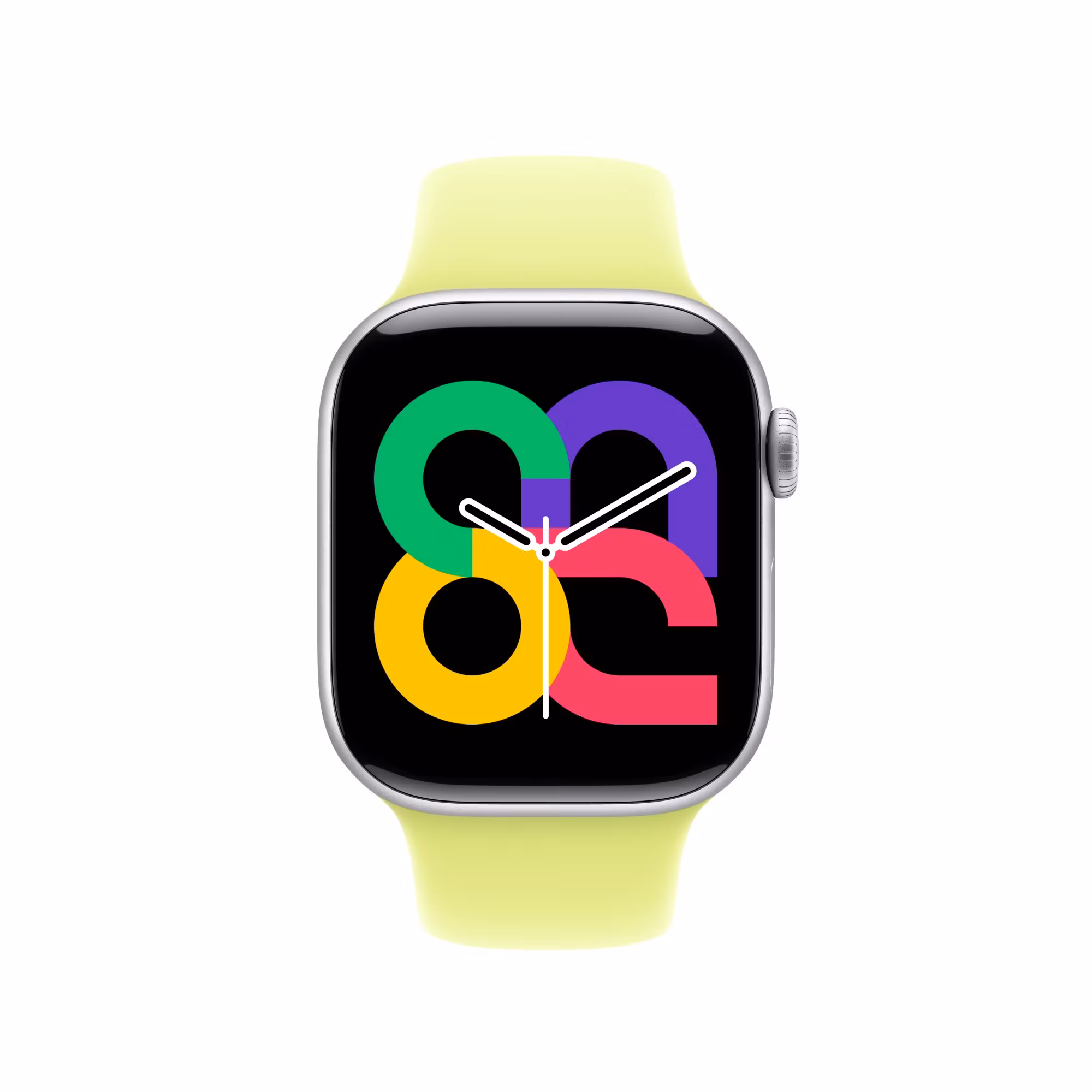 Neon Yellow - Silicone Band • Apple Watch Armband
