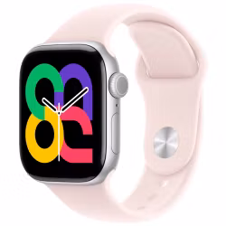 Soft Pink - Silicone Band • Apple Watch Armband
