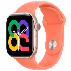 Tangerine - Silicone Band • Apple Watch Armband