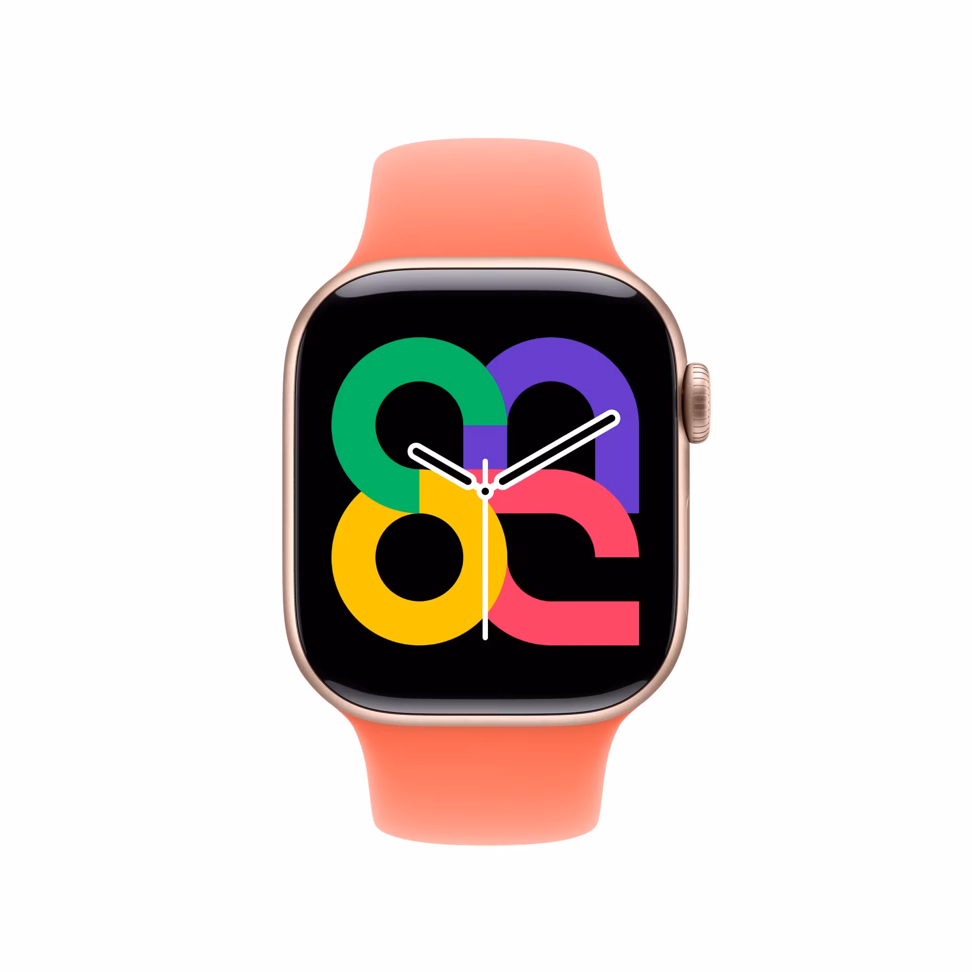 Tangerine - Silicone Band • Apple Watch Armband