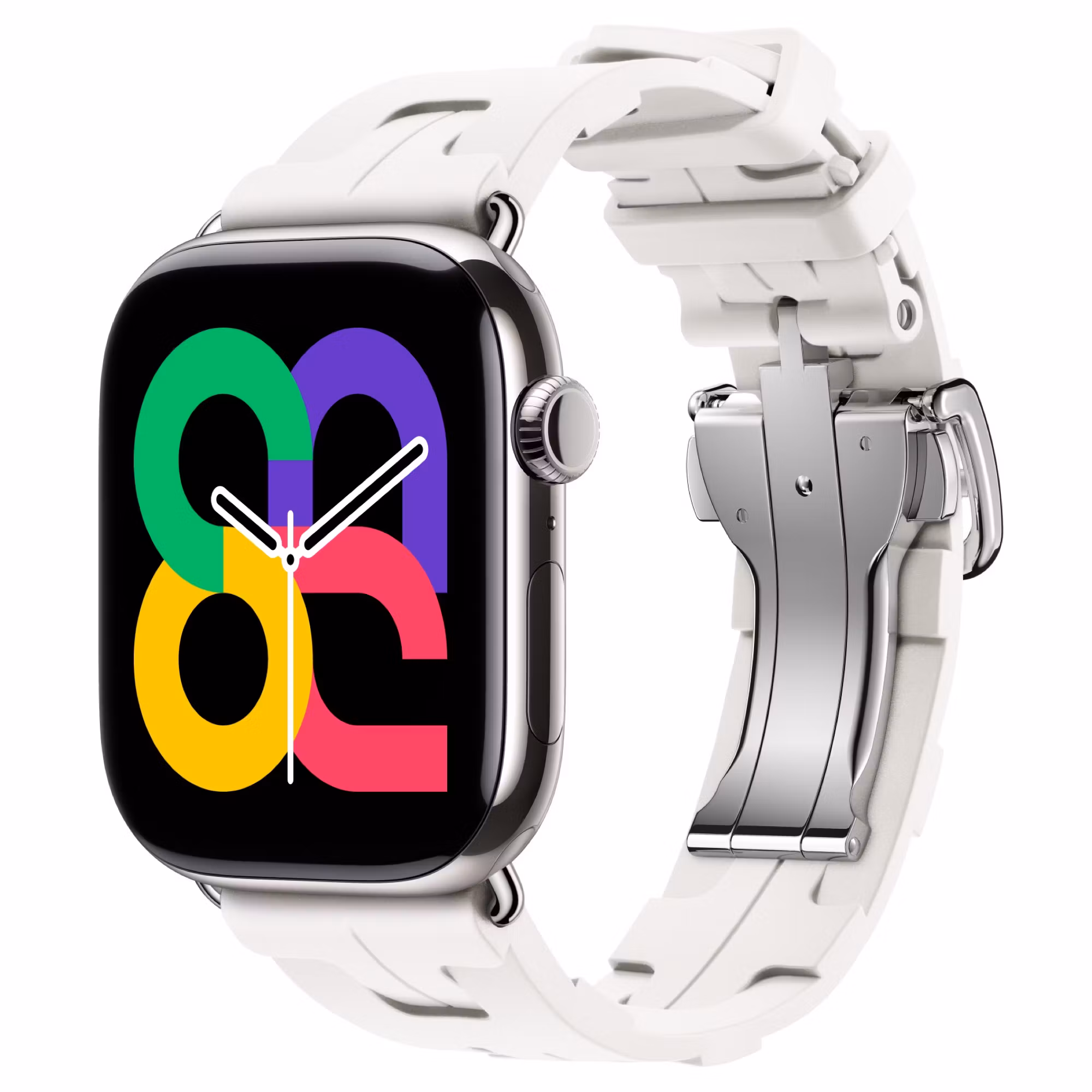 White - Kilim Single Tour • Apple Watch Armband